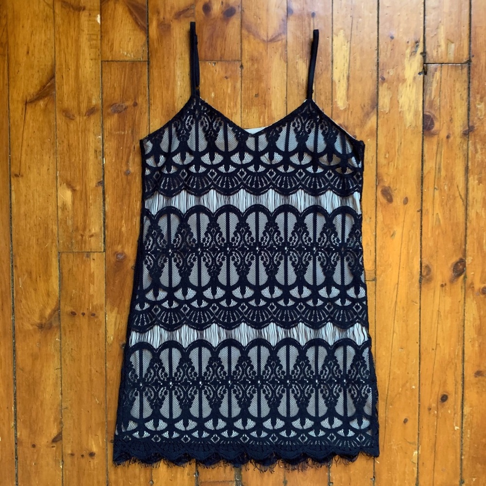 Love, fire Stunning 30s Flapper Style Mini Dress